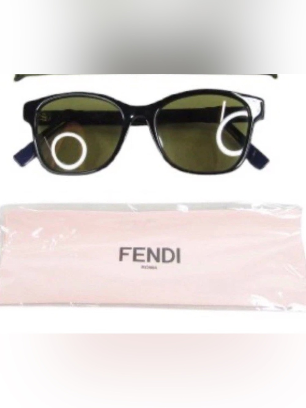 Fendi Eyeglasses Frames Only, FF 0276, Black, Made in Italy
